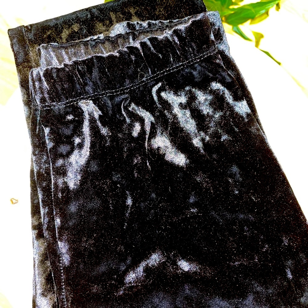 Velvet leggings